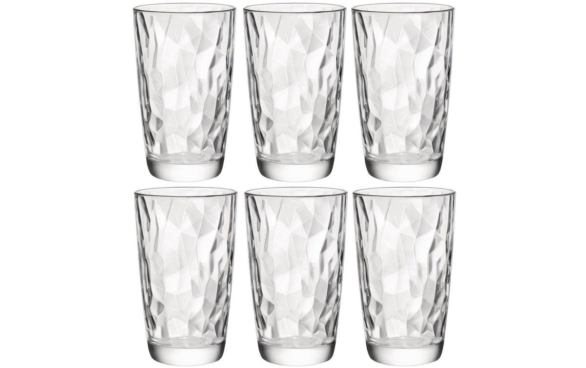 Bormioli Rocco, Longdrinkglas Diamond 470 m