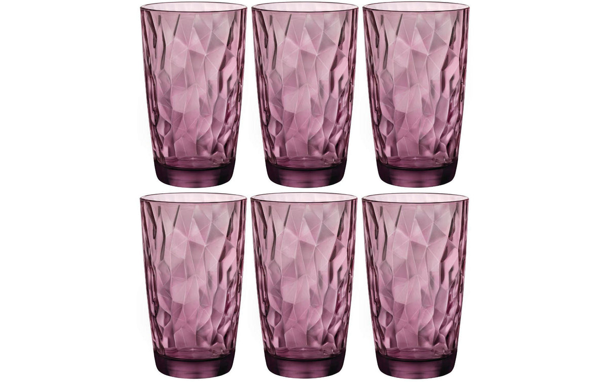 Bormioli Rocco, Longdrinkglas Diamond 470 m