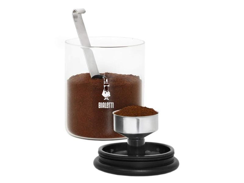 Bialetti | Coffee Jar mit Moka Top | Glas