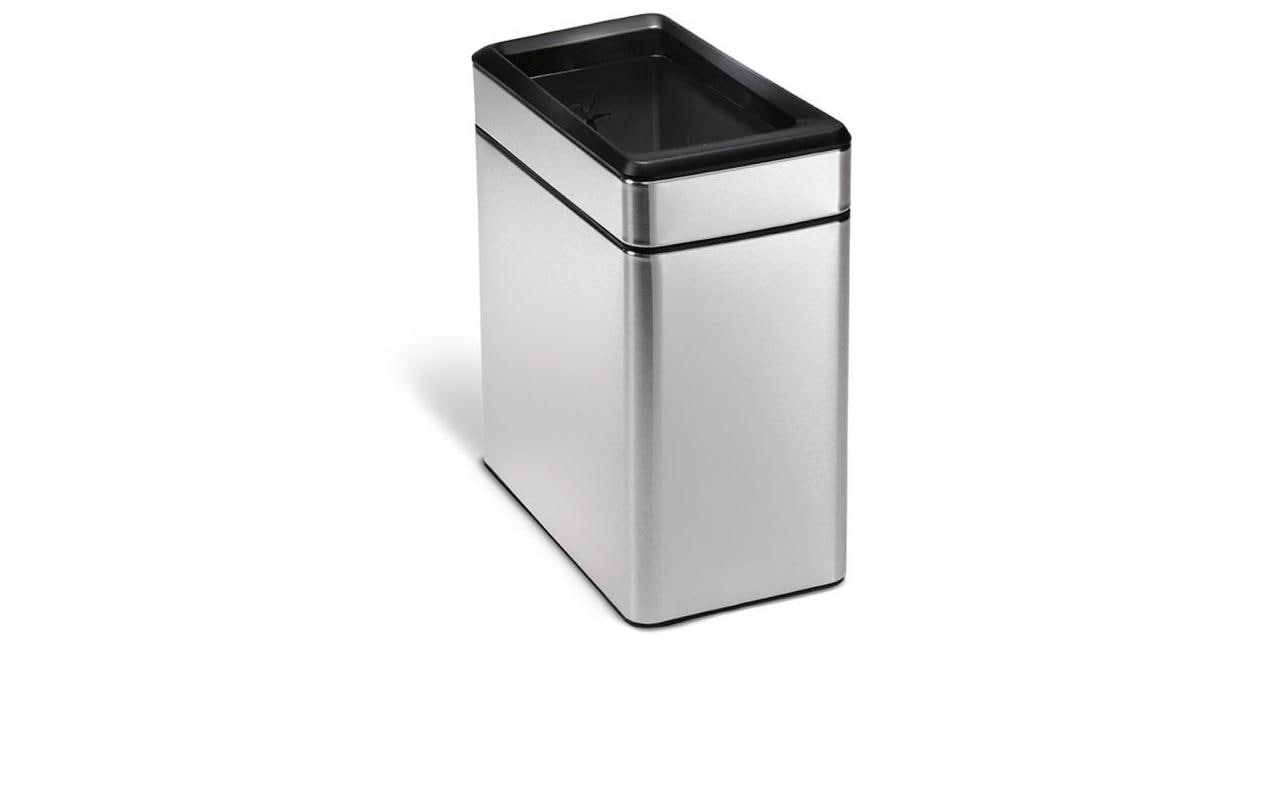 Simplehuman schmaler Abfalleimer 10 Liter