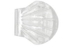 spirella | Wandfixierung für Duschvorhang | 2er Set, transparent, Kunststoff,5.6x5.6 cm