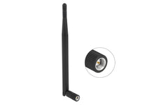 Delock | LPWAN Antenne, SMA-Stecker, schwarz | 863 Mhz - 928 Mhz, mit Kippgelenk