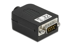 Delock | Adapter DB9 9Pin Stecler - 10Pin TB | 10Pin Terminalblock, Pitch 3.81, Muttern