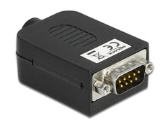 Delock | Adapter DB9 9Pin Stecler - 10Pin TB | 10Pin Terminalblock, Pitch 3.81, Muttern