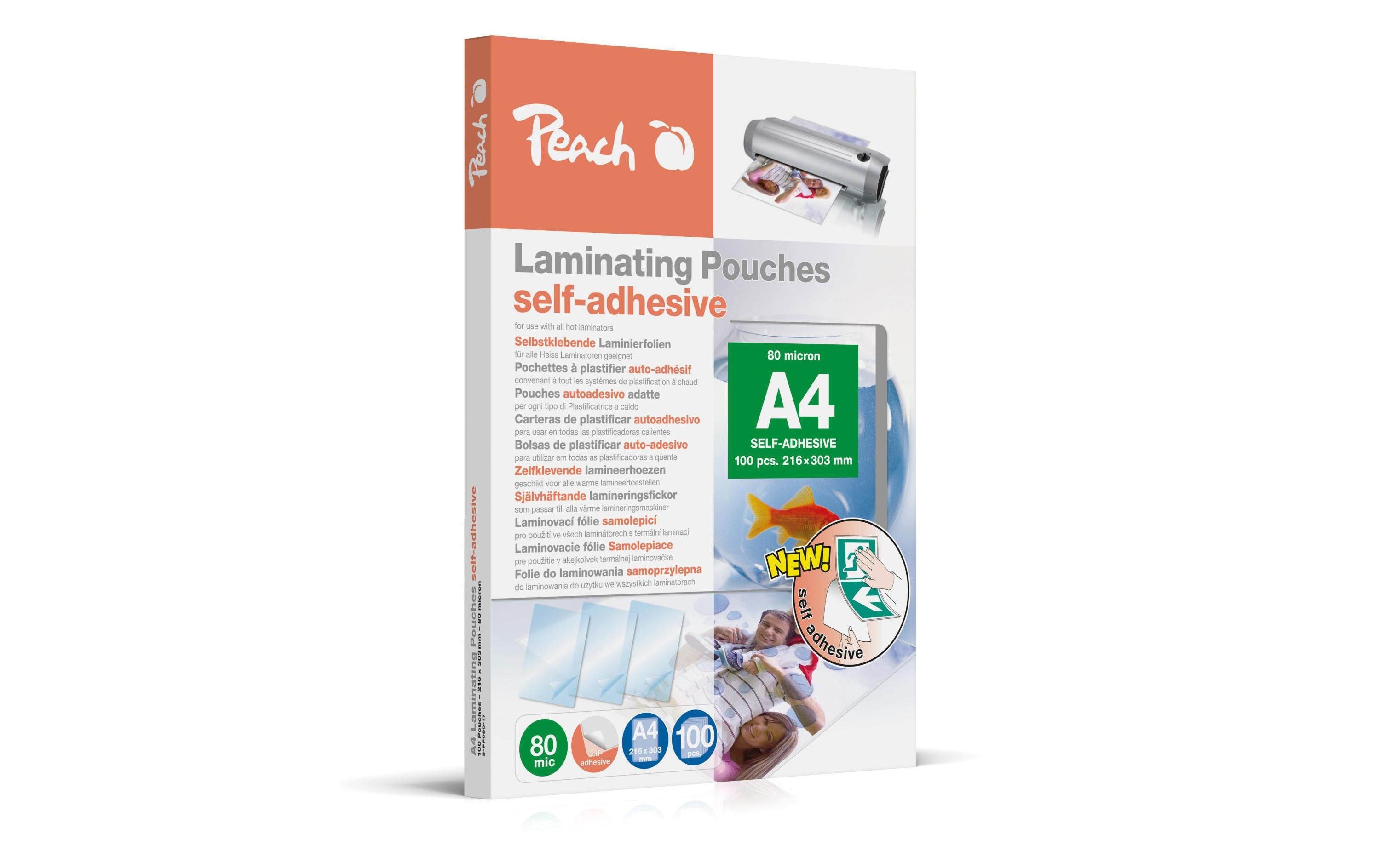 Peach Laminierfolie A4