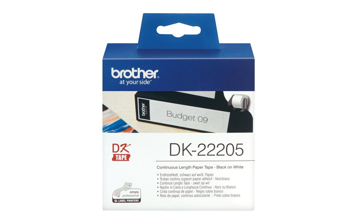 Brother P-touch DK-22205 Endlos-Etiketten