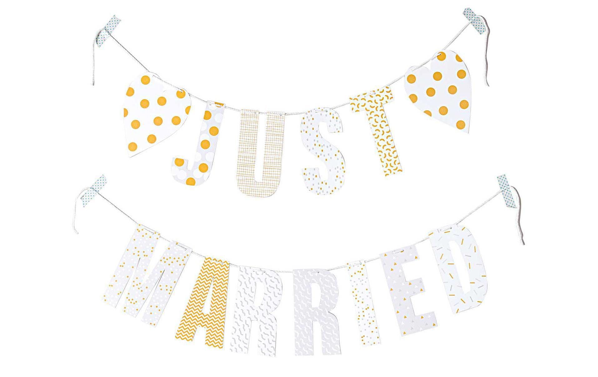 Rico Design Girlande Just Married