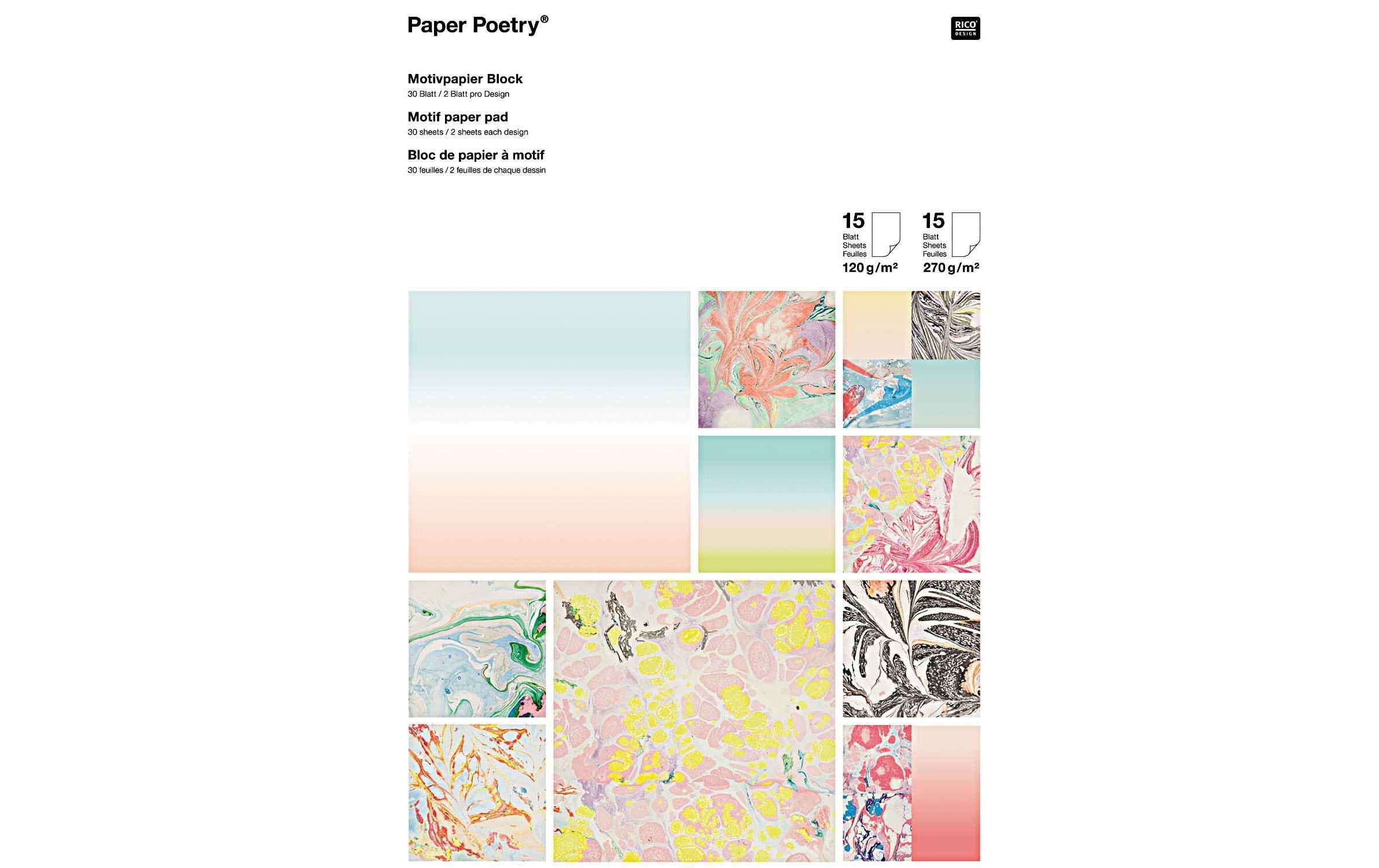 Rico Design Motivpapier Mamoriert