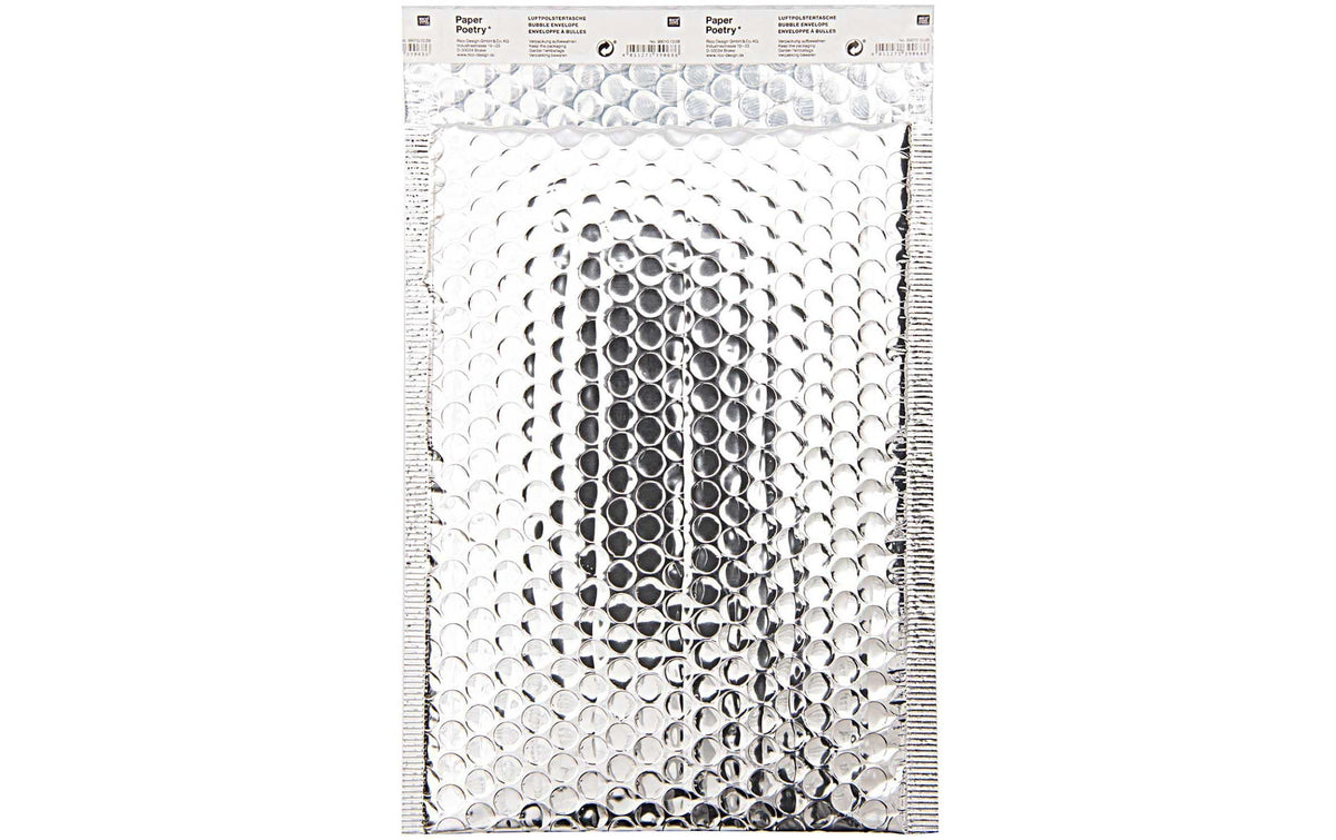 Rico Design Luftpolstertasche Silber B5