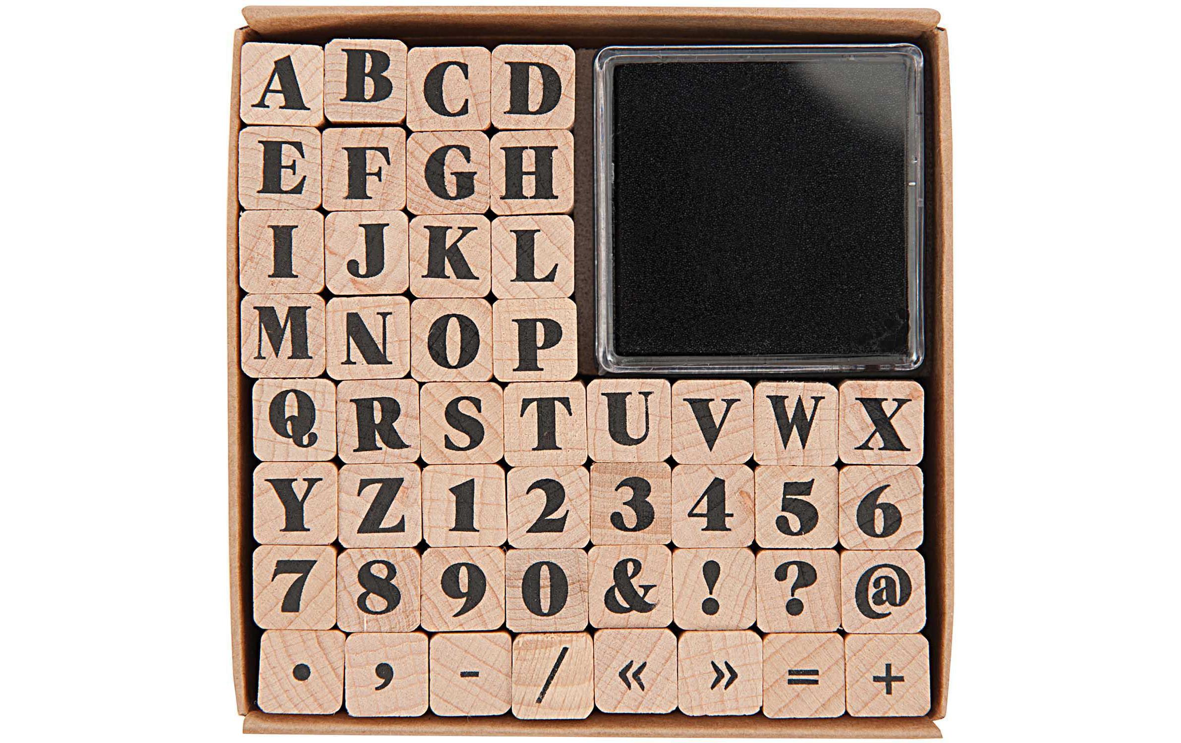 Rico Design Stempel Buchstaben