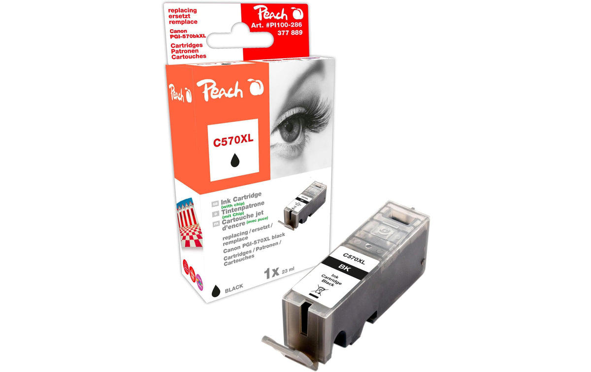 Peach Tinte Canon PGI-570bk XL black