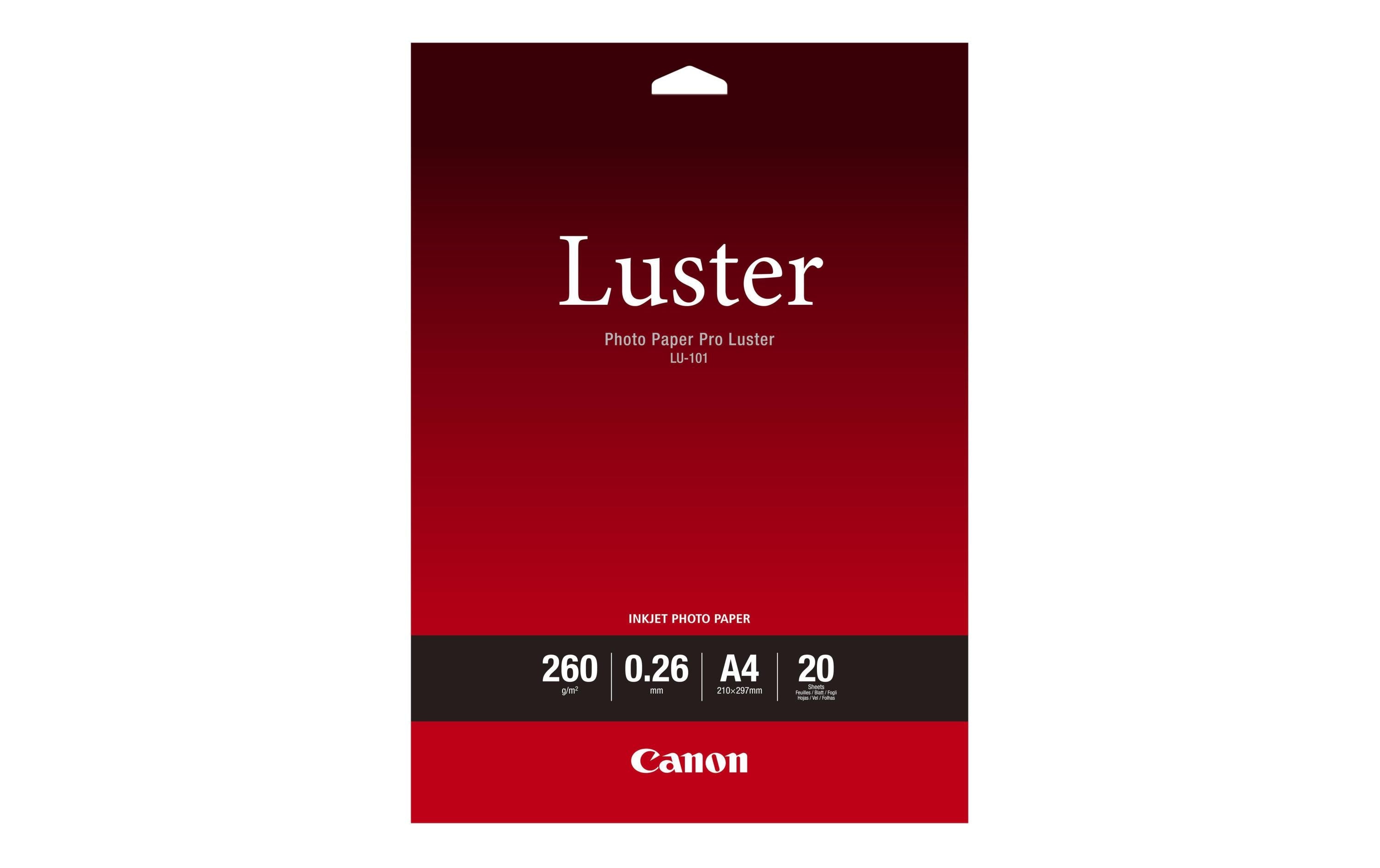 CANON Photo Paper Pro Luster LU-101 A4
