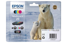 Epson | Tinte Epson T261640 Multipack, bk, c, m, y | Expression Premium XP-600, XP-605