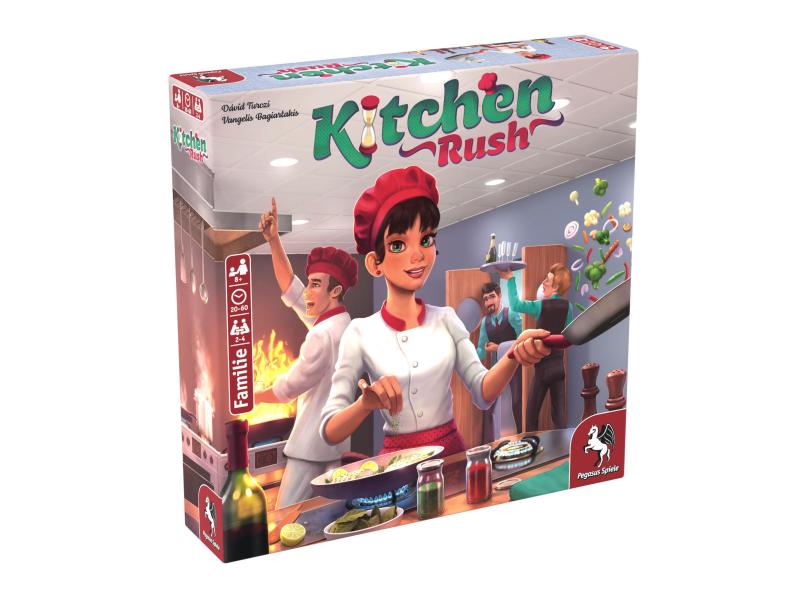Pegasus Spiele | Kitchen Rush | Alter: 8+, für 2-4 Spieler