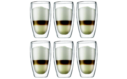 Bodum, Thermobecher Pavina 450 ml, 6 Stück,