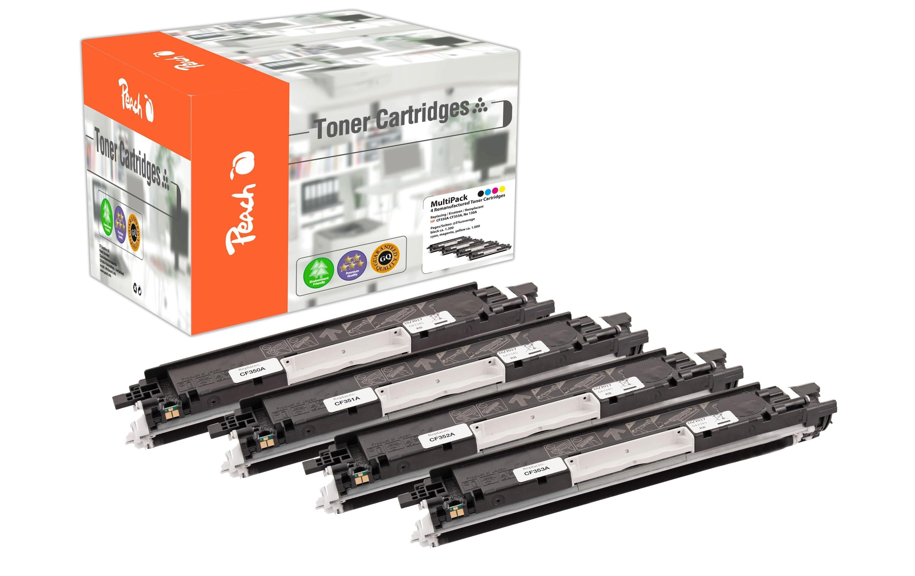Peach, Tonerset HP Nr. 130A Series (CF35A)