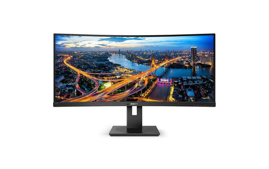 Philips | 345B1C/00 34, Curved, 3440x1440 | DP, HDMI, USB, Speaker
