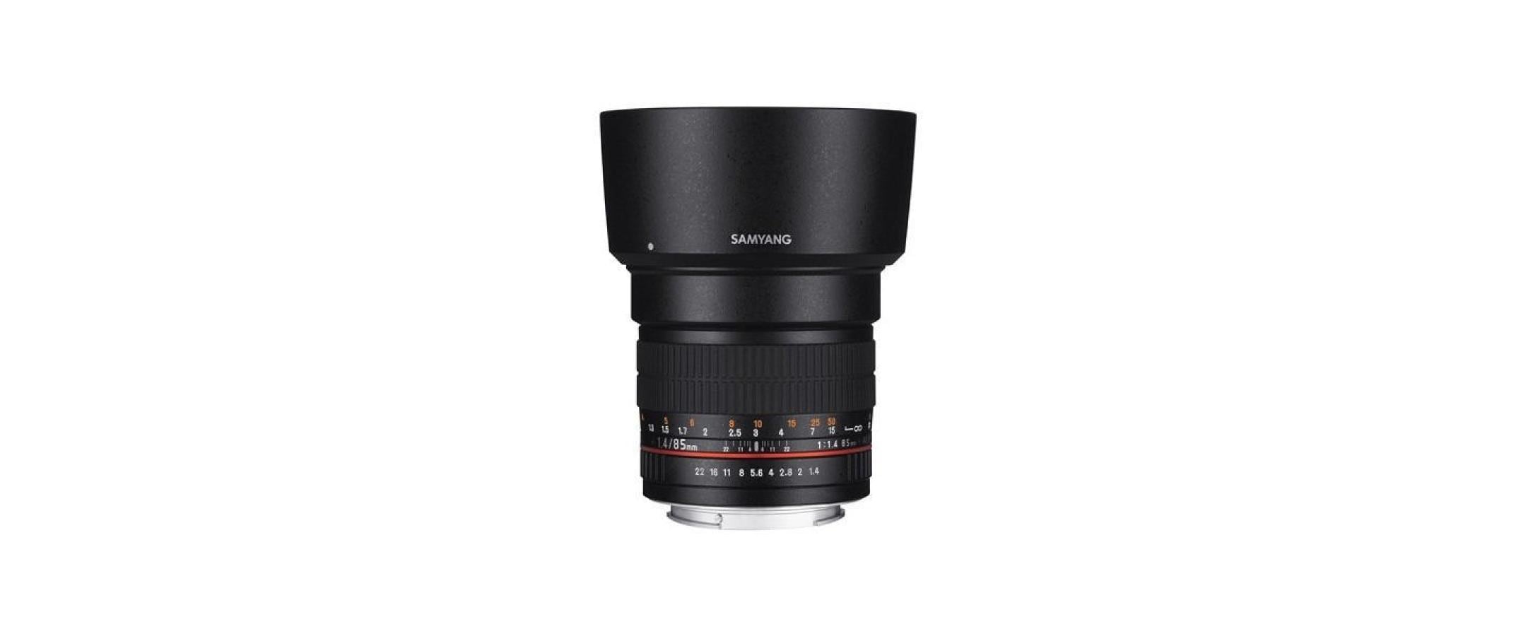 SamYang 85mm f / 1.4 IF MC Asph