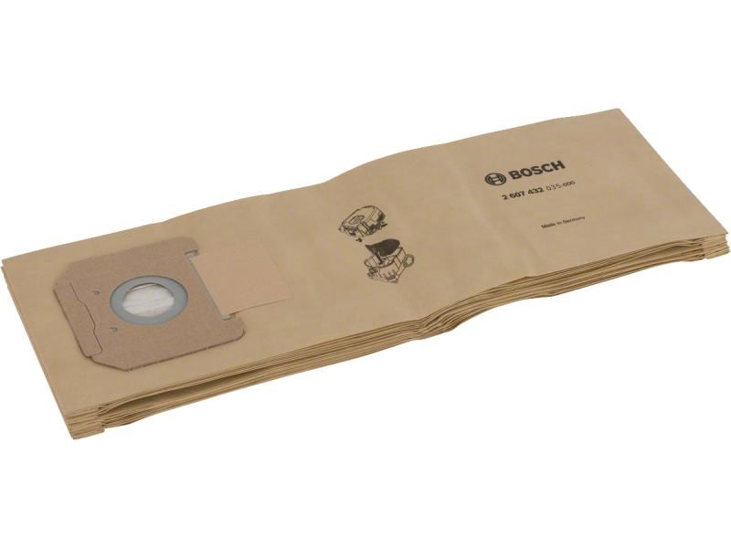 Bosch Professional | Bosch Papierfilterbeutel zu GAS 35 | Set mit 5 Stk.