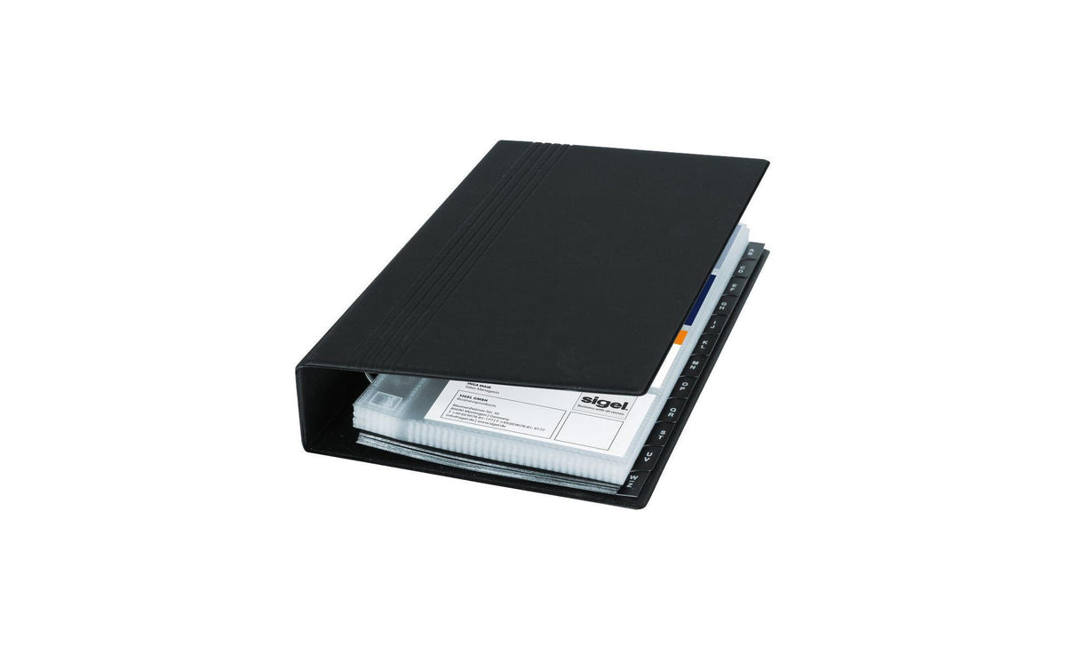 Sigel Visitenkarten-Ringbuch