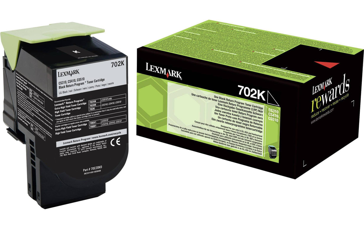 Toner Lexmark 70C20K0 black, 1000 Seiten