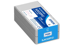 Epson | Tintenpatrone SJIC22P cyan | Für TM-C3500, 32,5 ml Inhalt, C33S020602