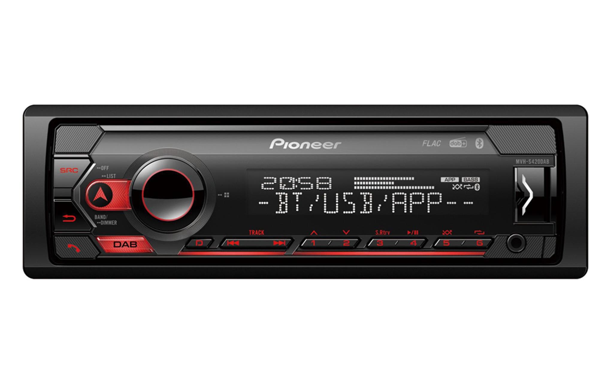 Pioneer Mechaless Car Tuner DAB+