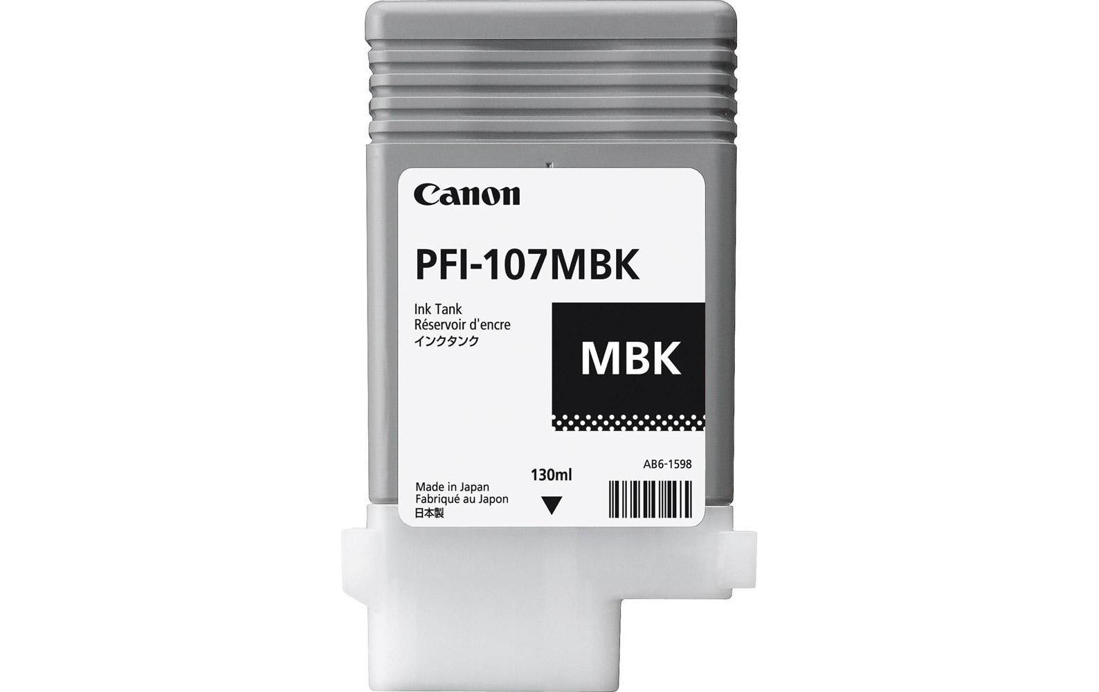 Tinte Canon PFI-107MBK matte  black