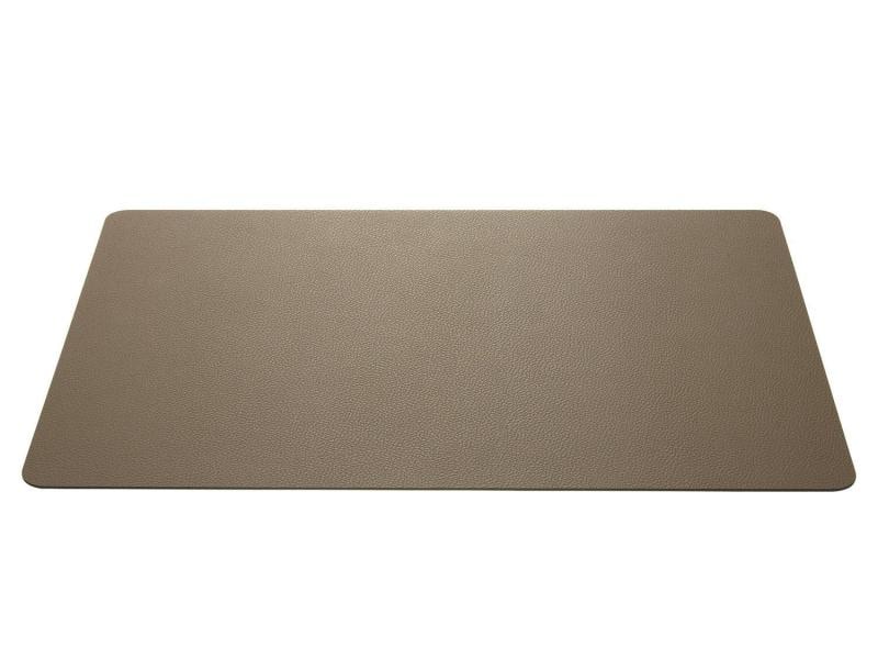 LEONARDO | Tischset Leder Sand 33x46 | 1 Stück, Grösse 33x46cm