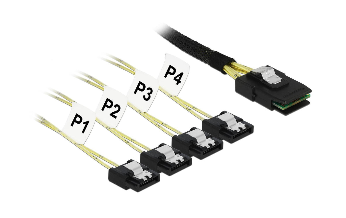Delock HD-Mini-SAS Kabel 0.5m