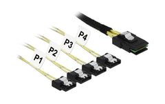 Delock HD-Mini-SAS Kabel 0.5m