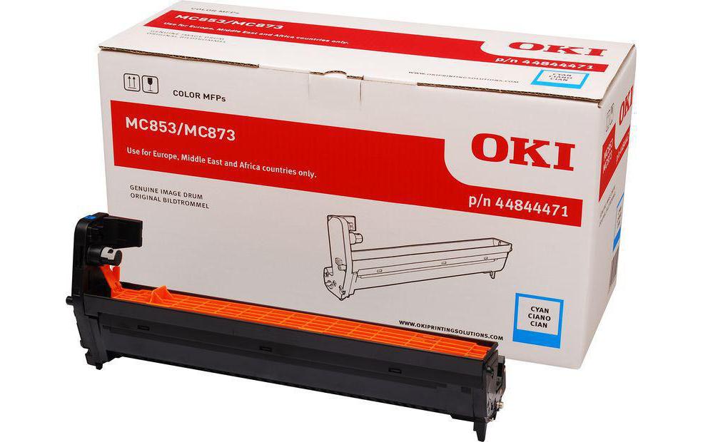 OKI, Trommel 44844471 Cyan
