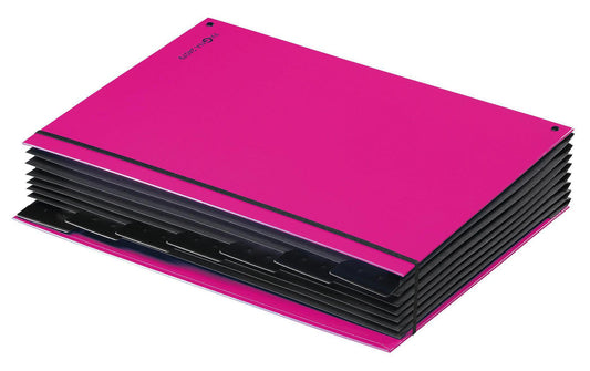 Pagna, Ordnungsmappe A4 Trend Pink, 7 Fäche