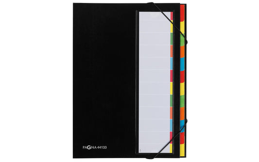 Pagna, Ordnungsmappe A4 Premium Schwarz, 12