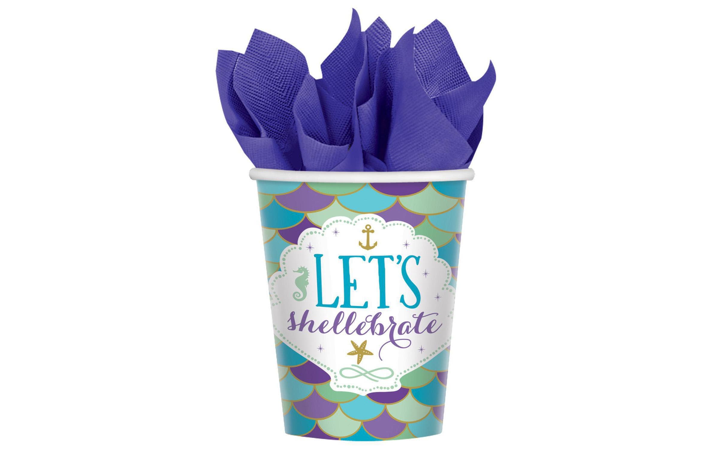 Amscan Becher Mermaid