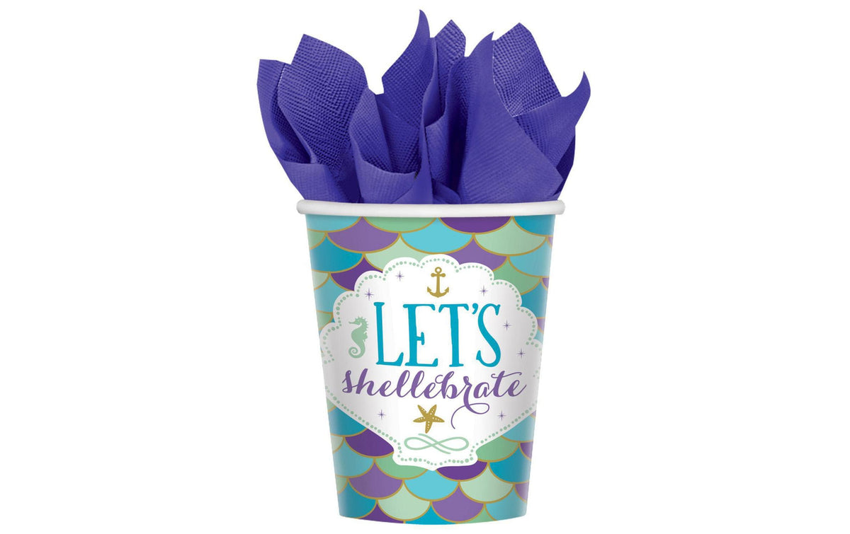 Amscan Becher Mermaid
