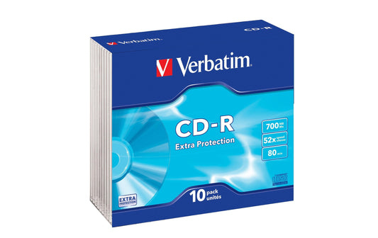 Verbatim CD-R 700MB  10-Pack Slimcase
