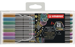 Stabilo Pen68 Metallic 8er Set