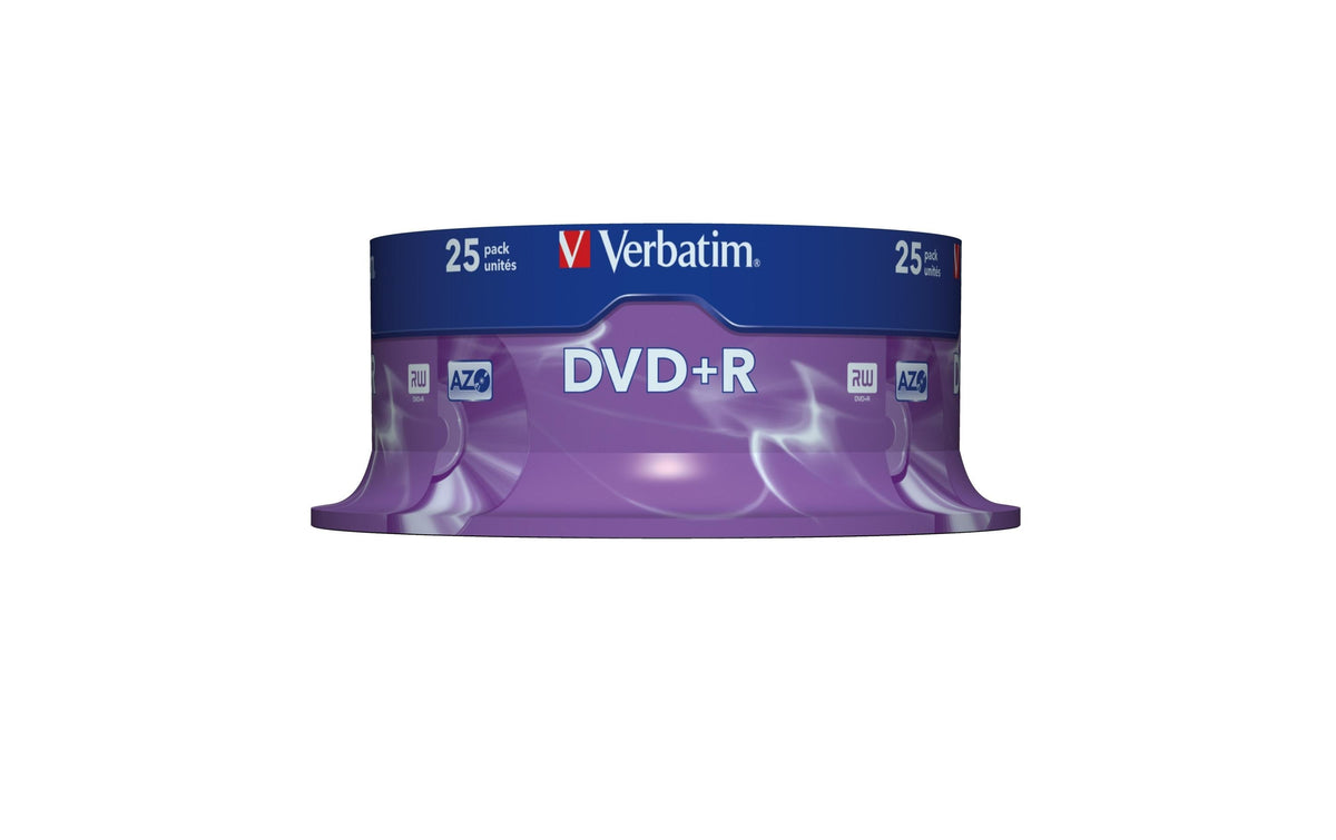 Verbatim DVD+R Medien 4.7GB,16x,25er Spind