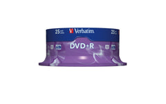 Verbatim DVD+R Medien 4.7GB,16x,25er Spind