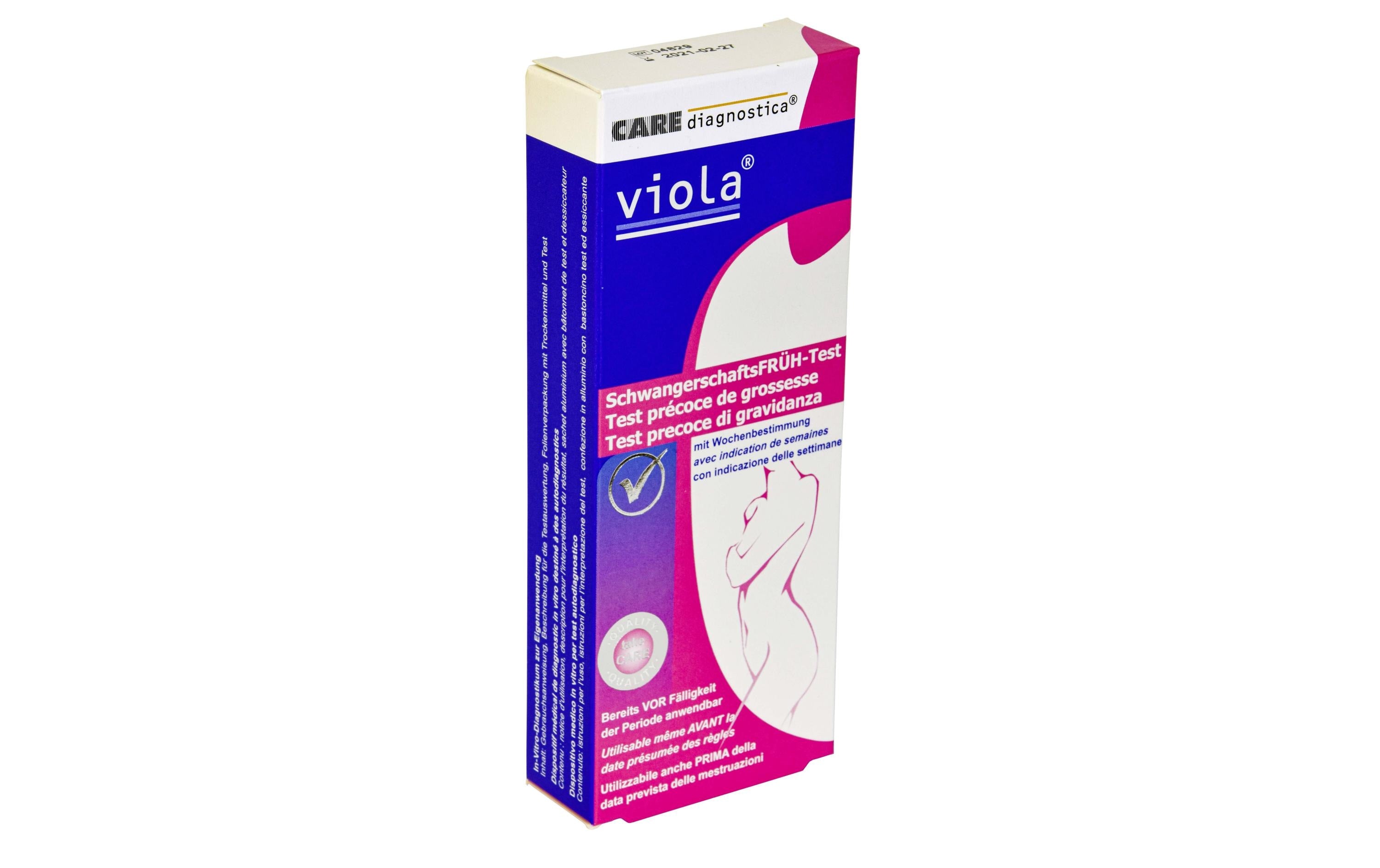 Viola Schwangerschaftsfrüh-Test