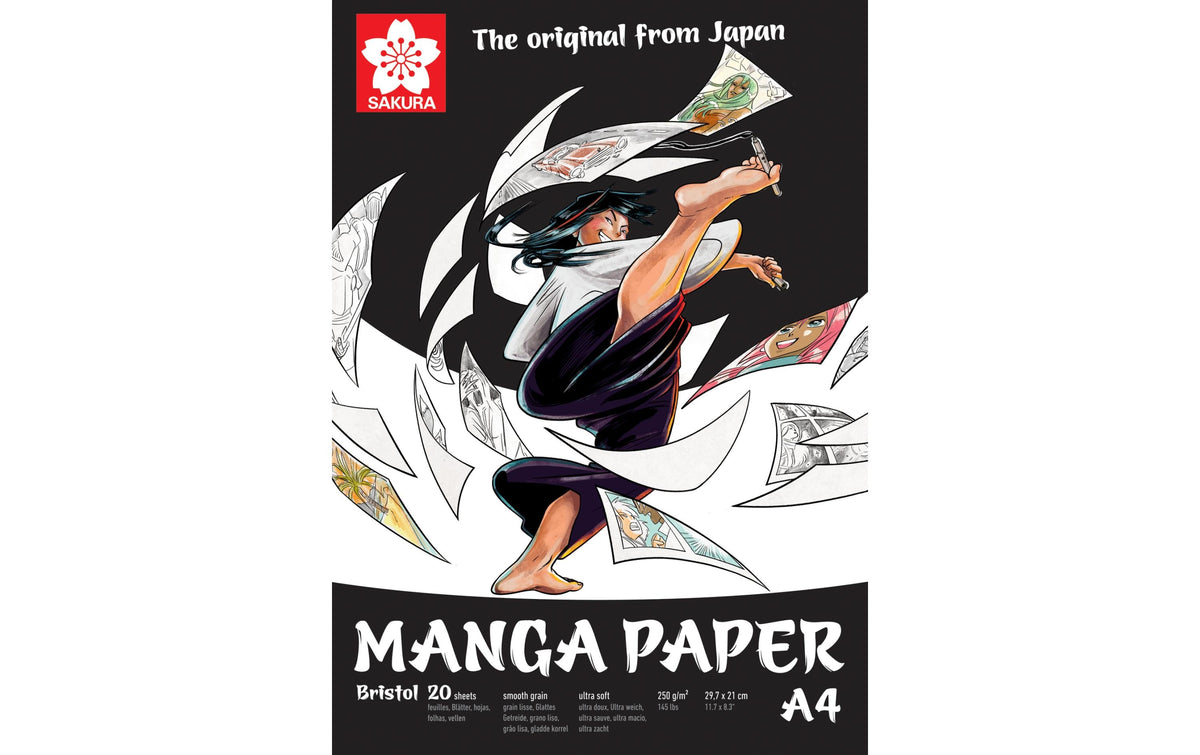 Sakura Zeichenblock Manga A4