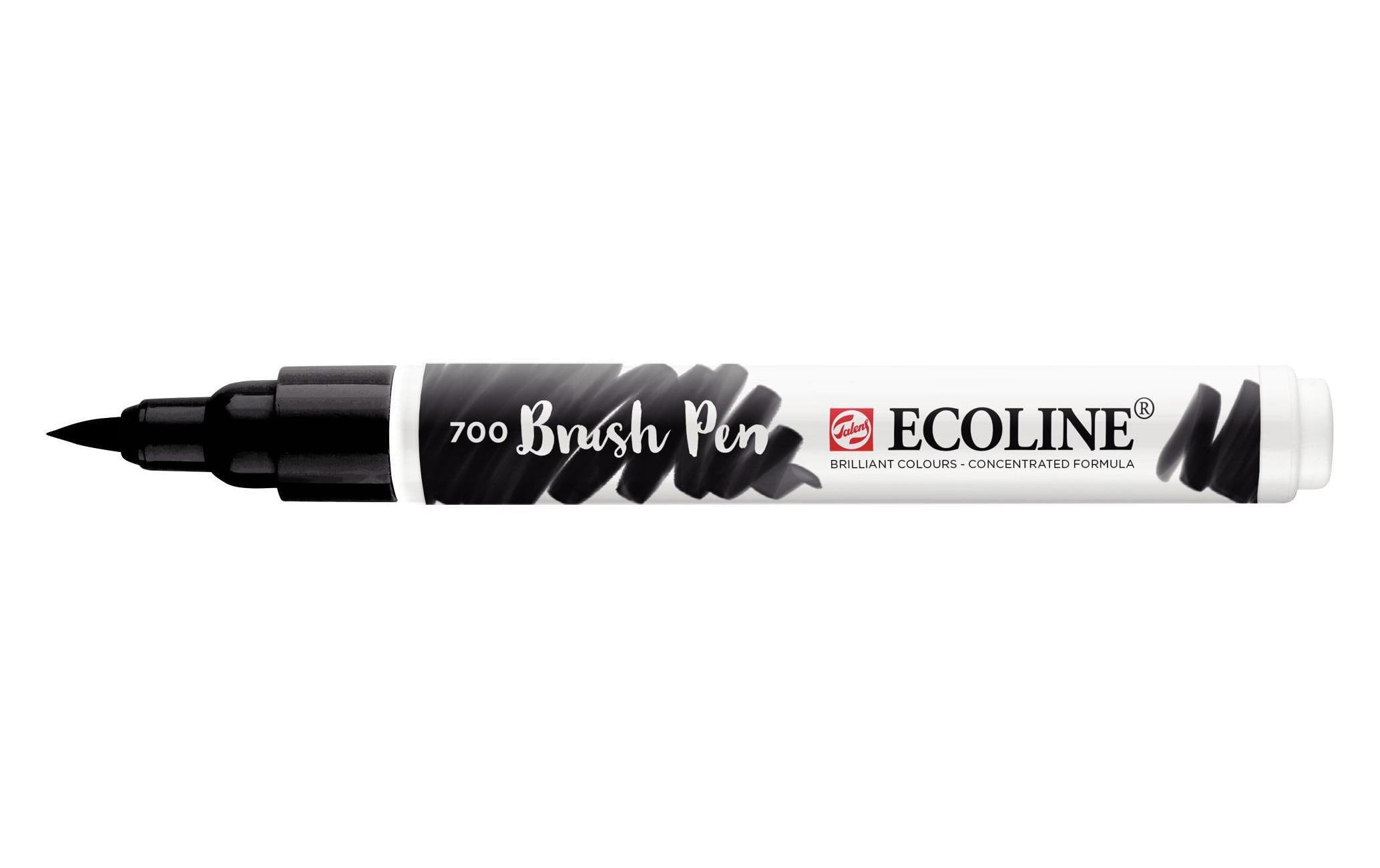 Talens, Brushpen Ecoline Schwarz