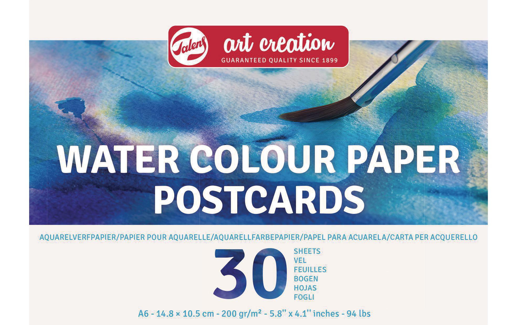 Talens Aquarellpapier Postcards