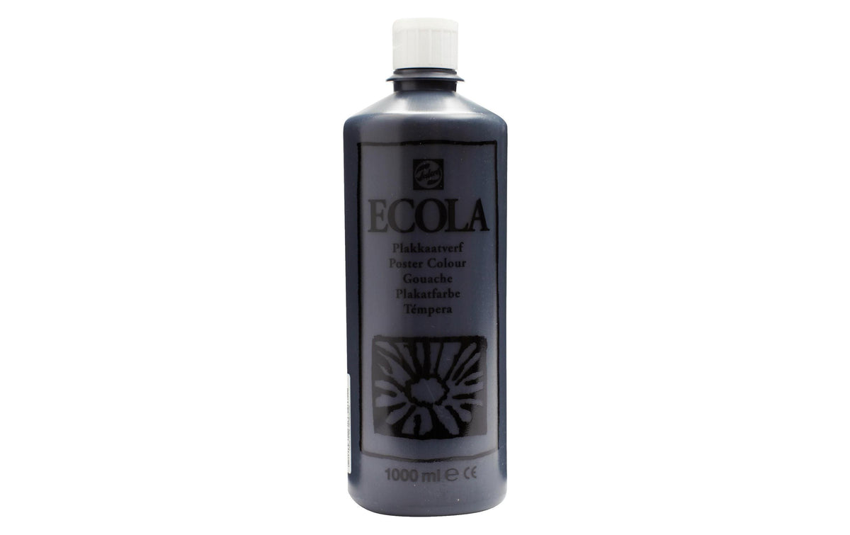Talens, Plakatfarbe Ecola 1 l, Schwarz