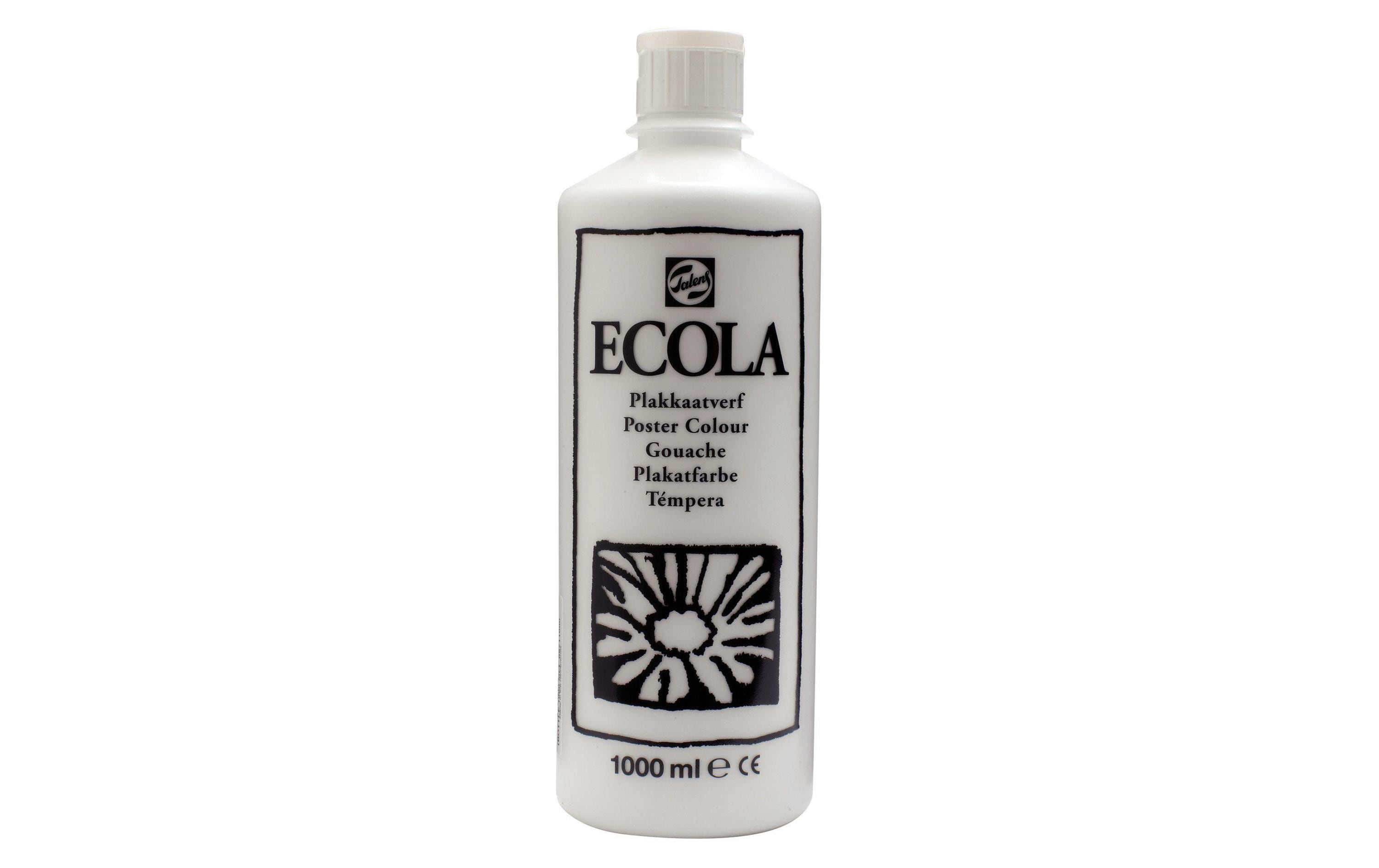 Talens, Plakatfarbe Ecola 1000 ml, Weiss