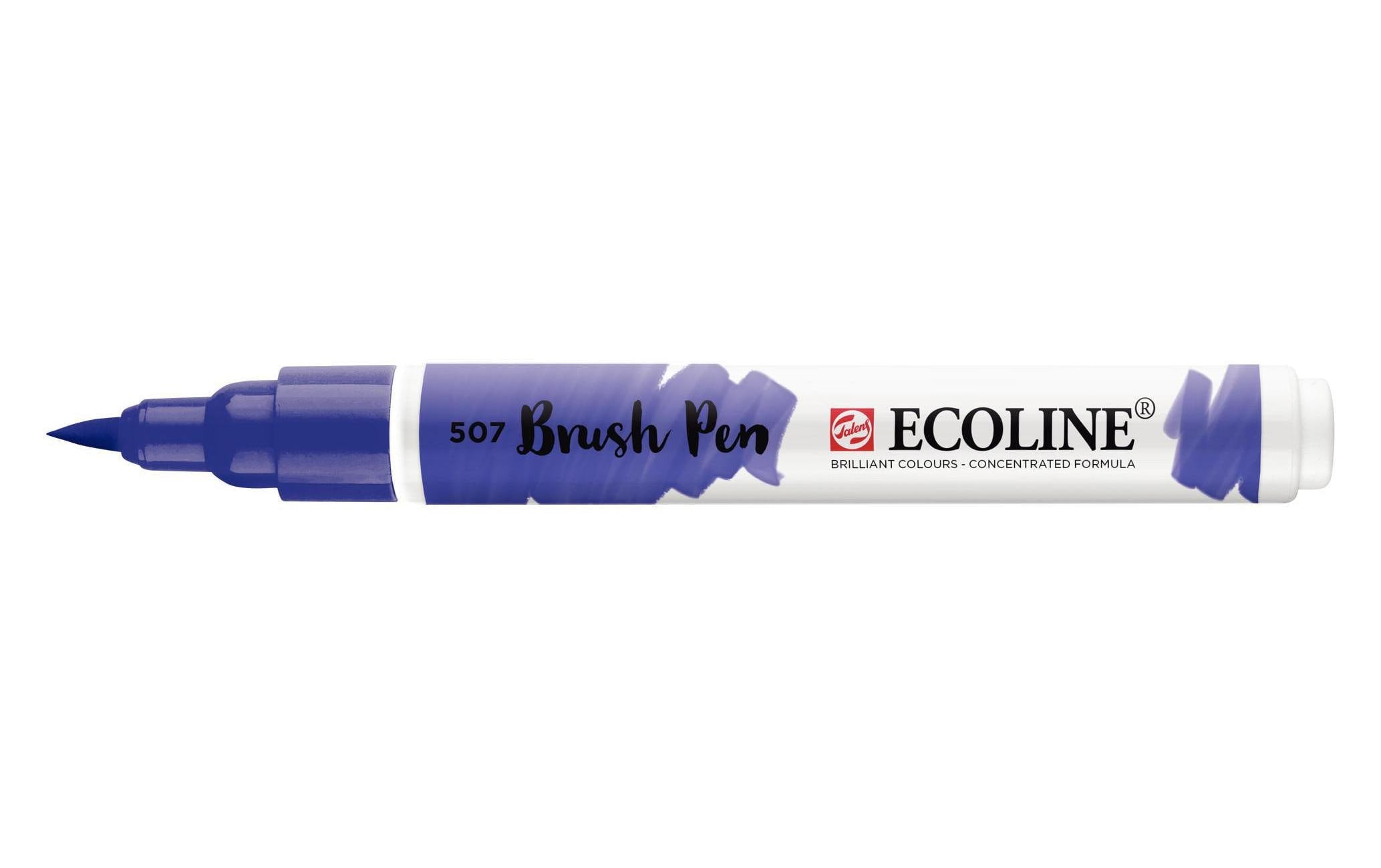 Talens, Brushpen Ecoline Ultramarin Violett