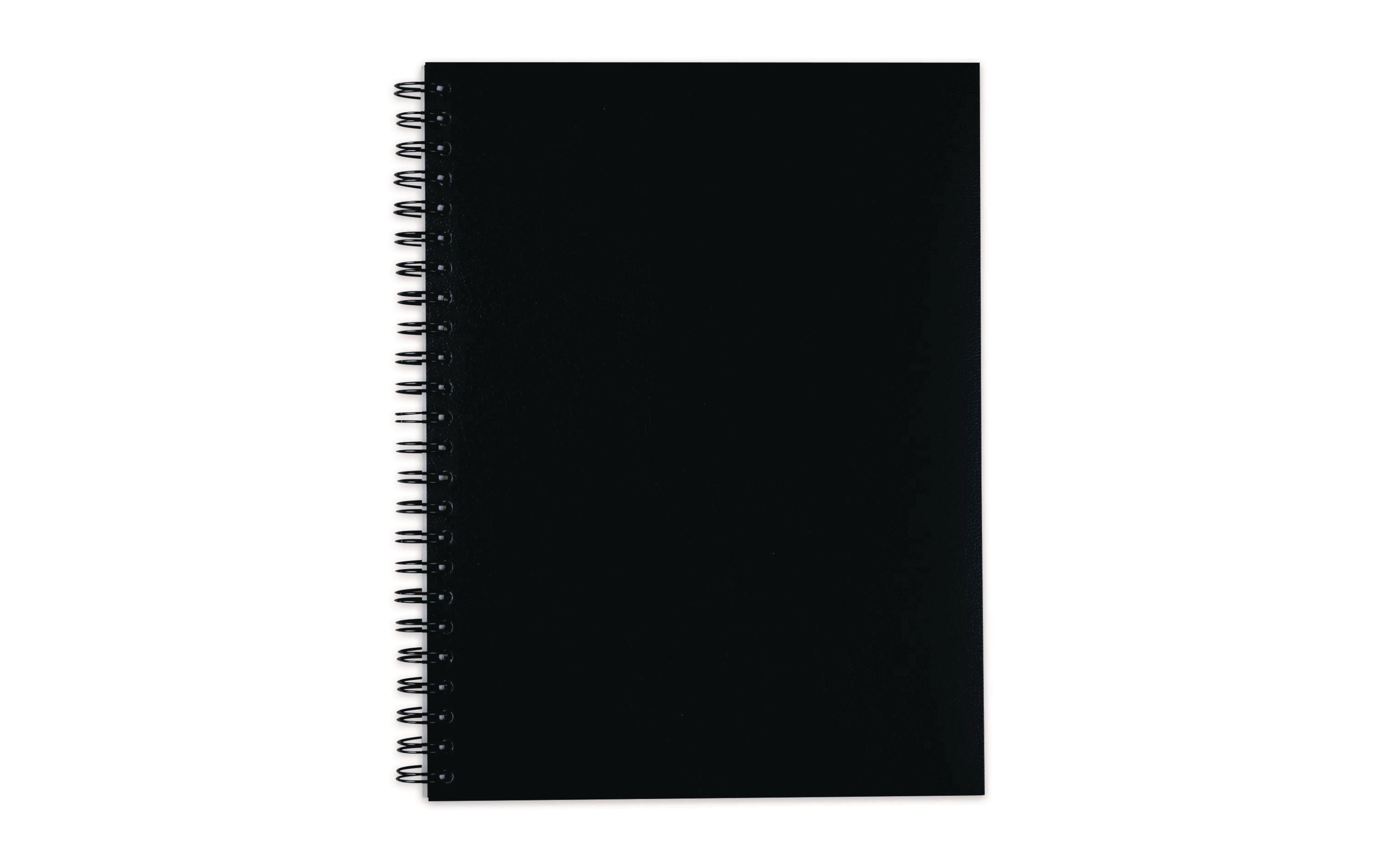 ELCO, Collegeblock A5 5 mm kariert Schwarz,