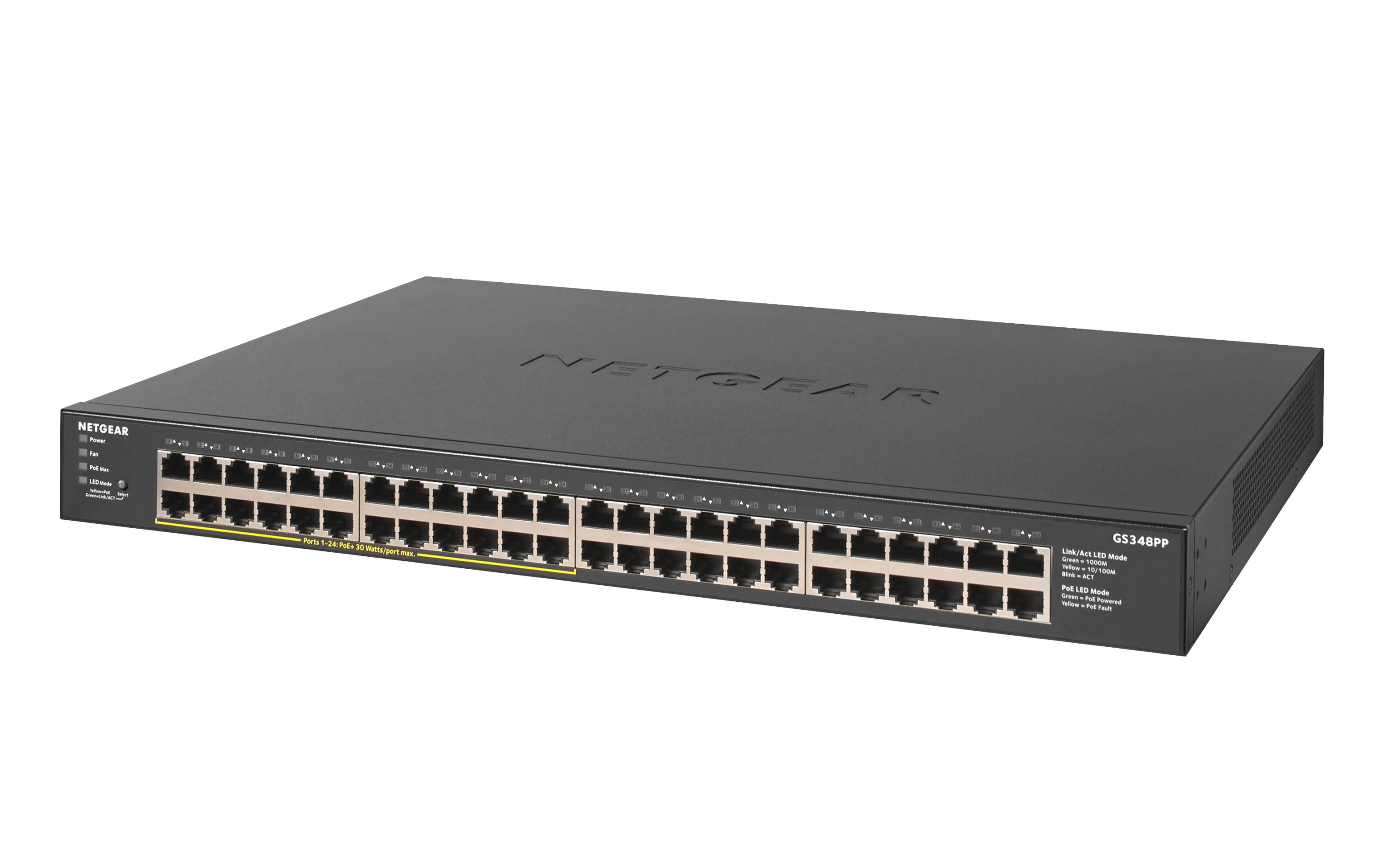Netgear GS348PP: 48 Port Switch