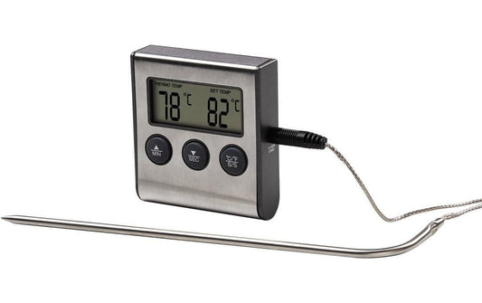 Xavax Digitales Bratenthermometer mit Timer